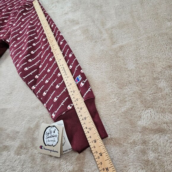 NWT Champion Sweatshirt All Over Print Men's Sz XL Reverse Weave $65 Long Sleeve - Picture 6 of 10